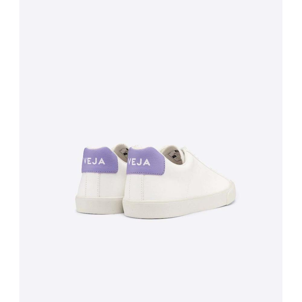 Veja ESPLAR CHROMEFREE Sneakers Dames White/Purple | BE 618LIS